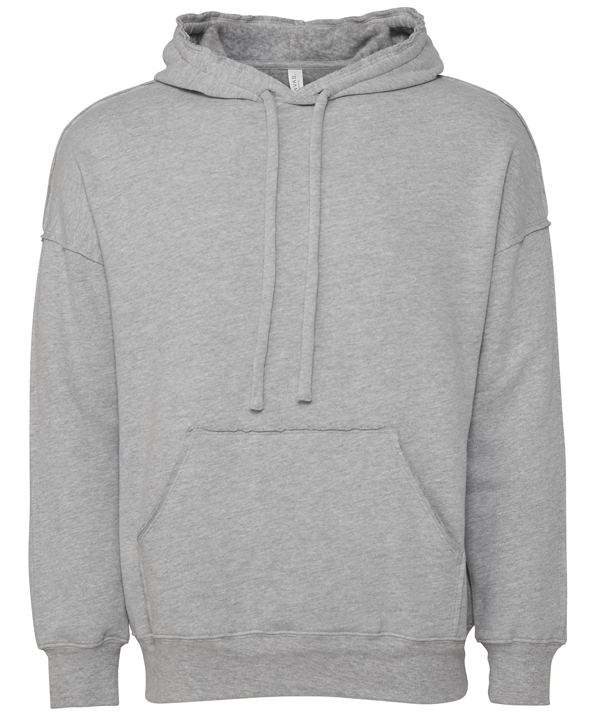 Unisex Raw-Seam Hoodie | Sport Grau
