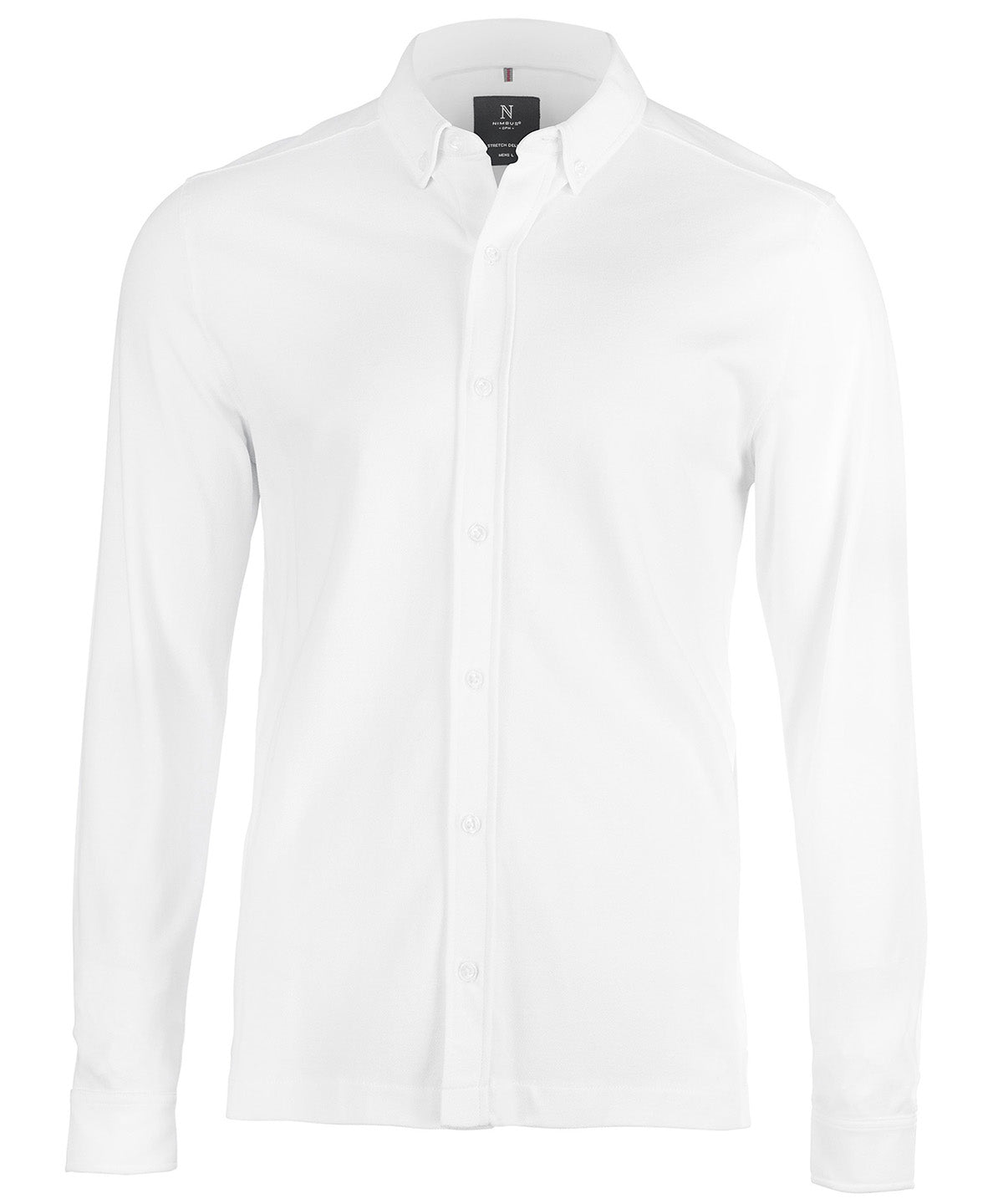 Camisa Kingston stretch deluxe piqu | Blanco
