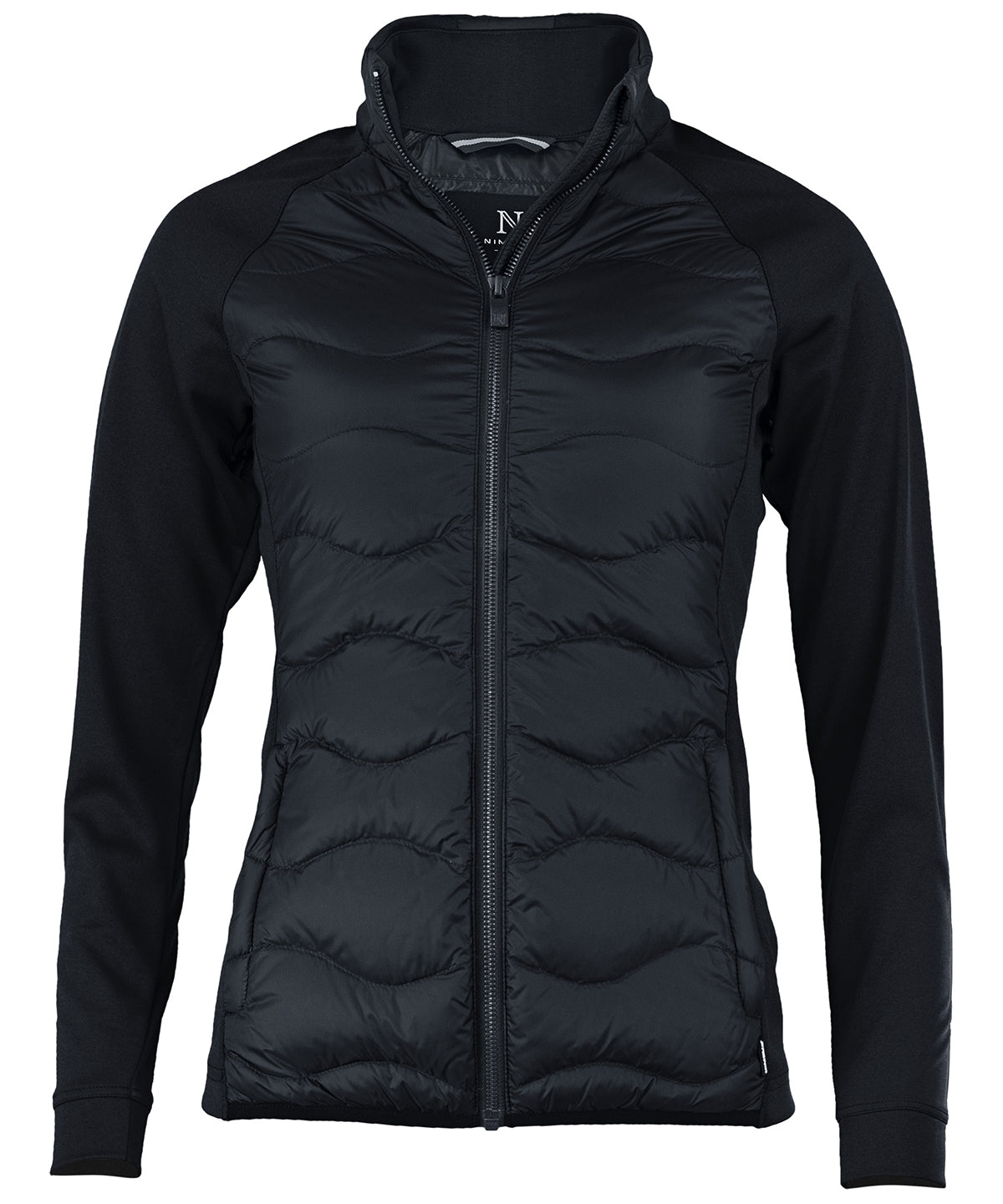 Stillwater Premium Hybrid Daunenjacke für Damen | Schwarz