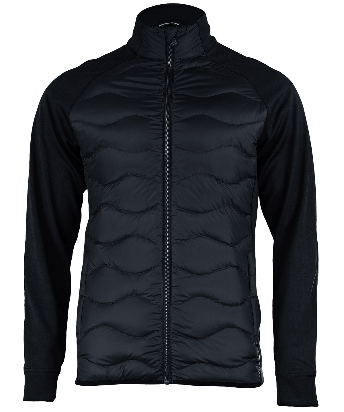 Chaqueta hbrida premium de plumn Stillwater | Negro