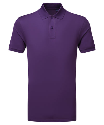 Polo de polister reciclado catinico | Morado