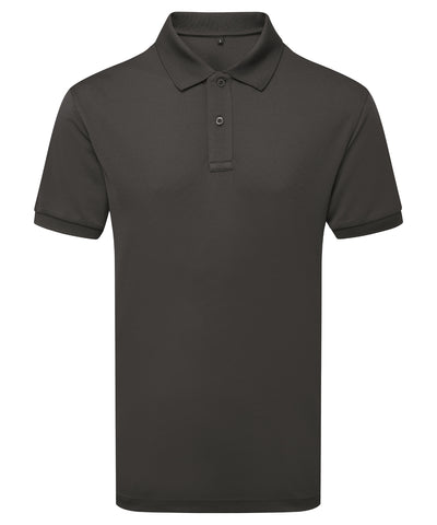 Mens GlacierTech polo | Gris Oscuro