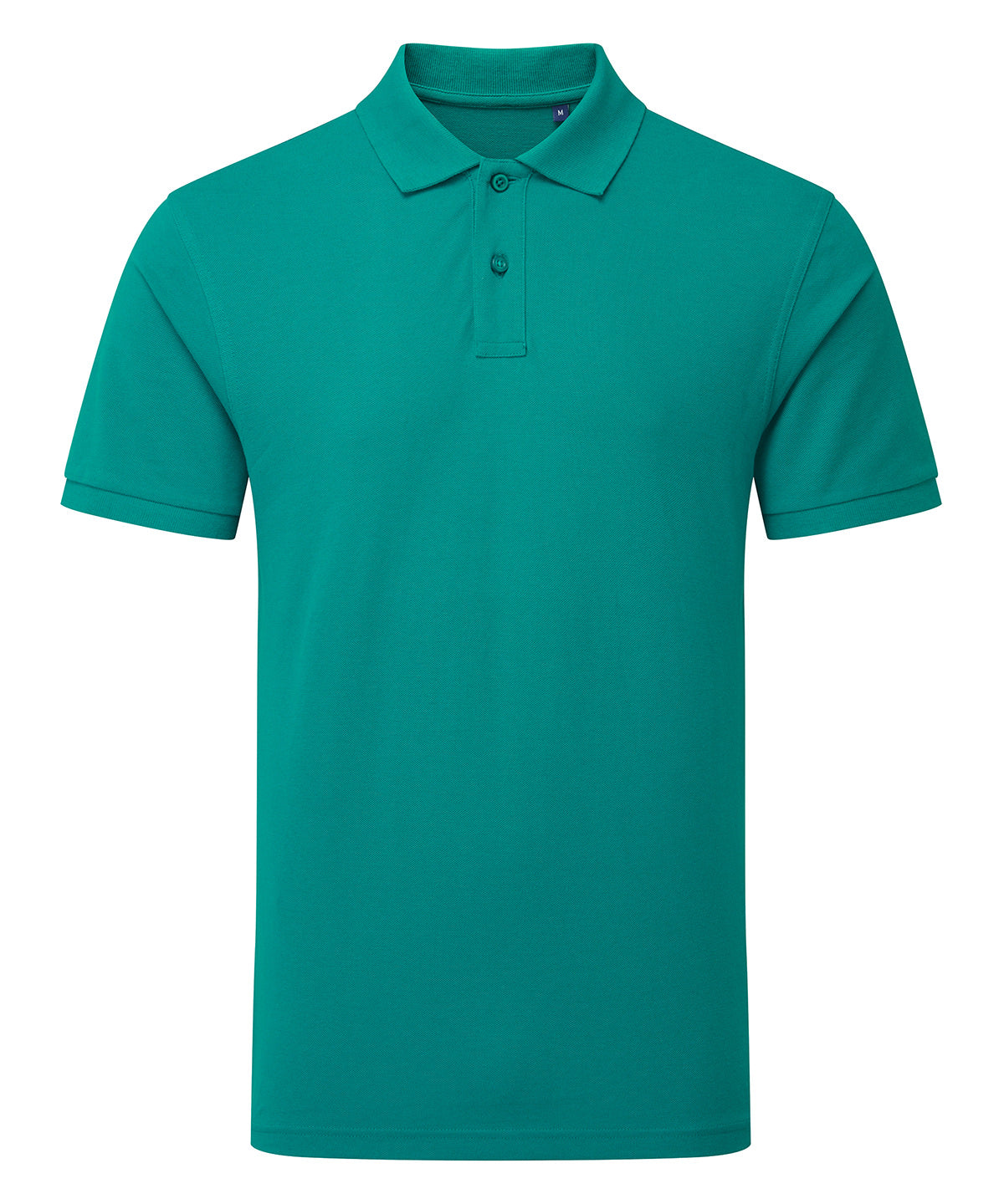 Polo clsico de corte masculino | Verde Jade