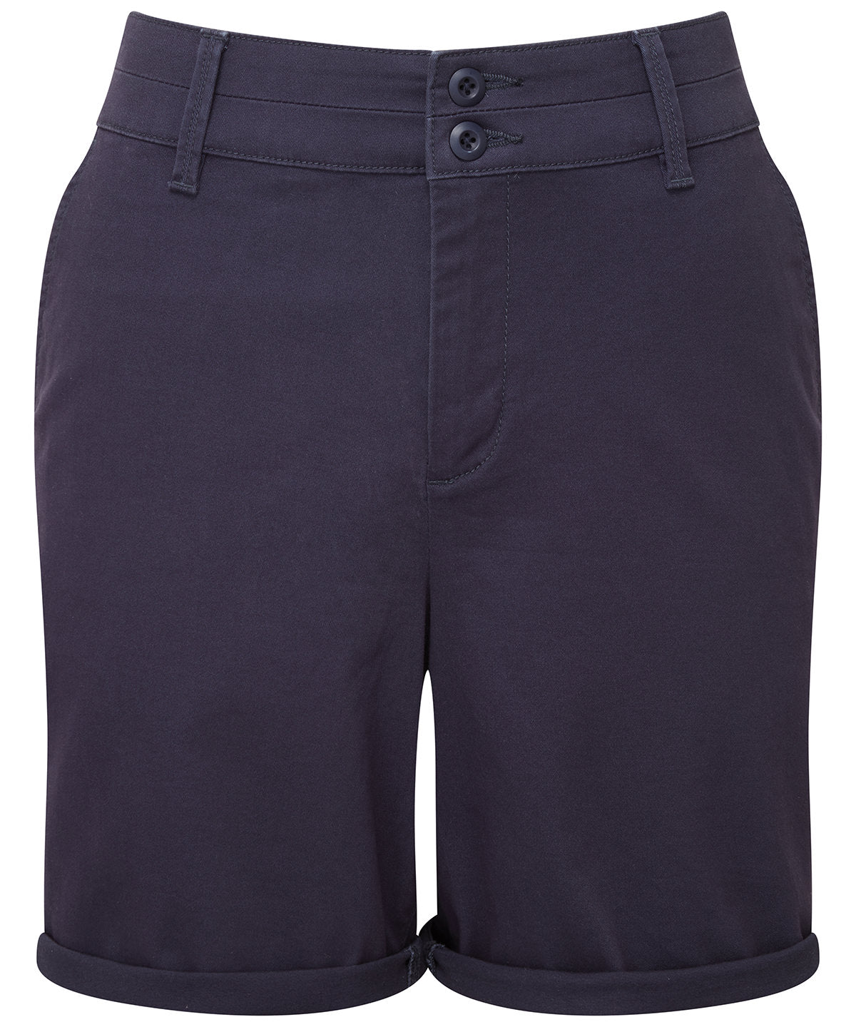 Short chino léger pour femme | Bleu marine