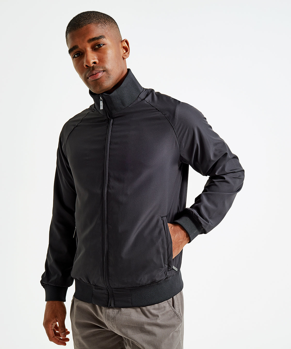 Chaqueta Harrington para hombre | Negro