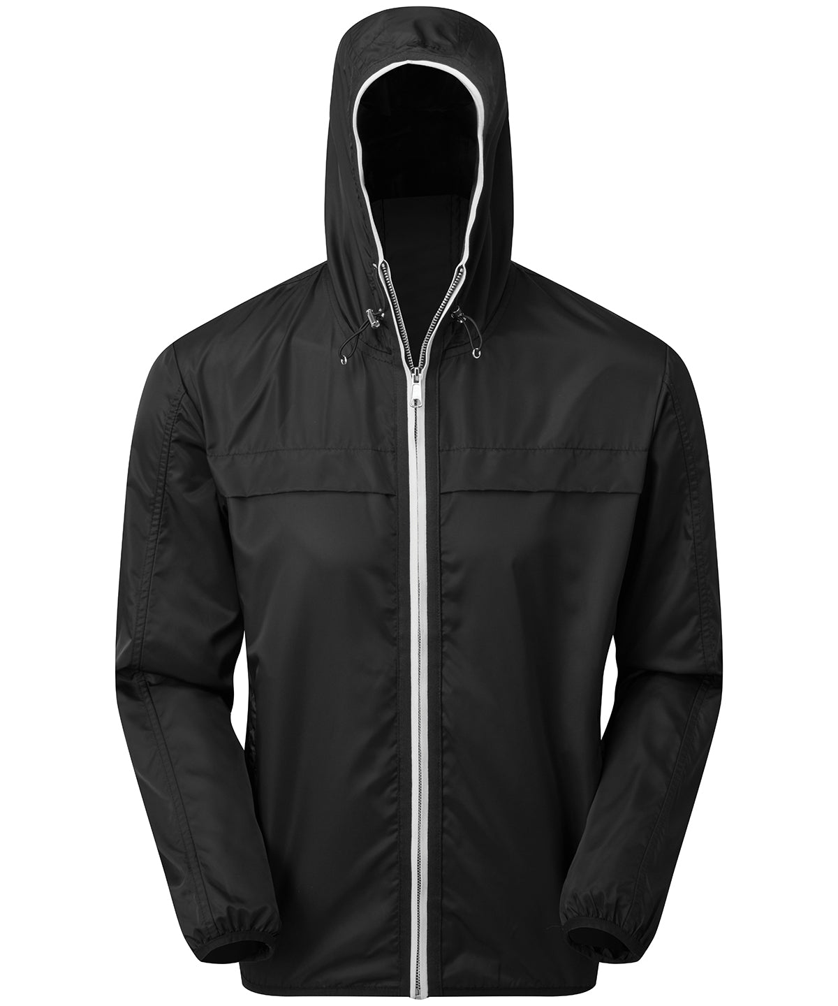 Herren Leichte Jacke | Schwarz/Weiß