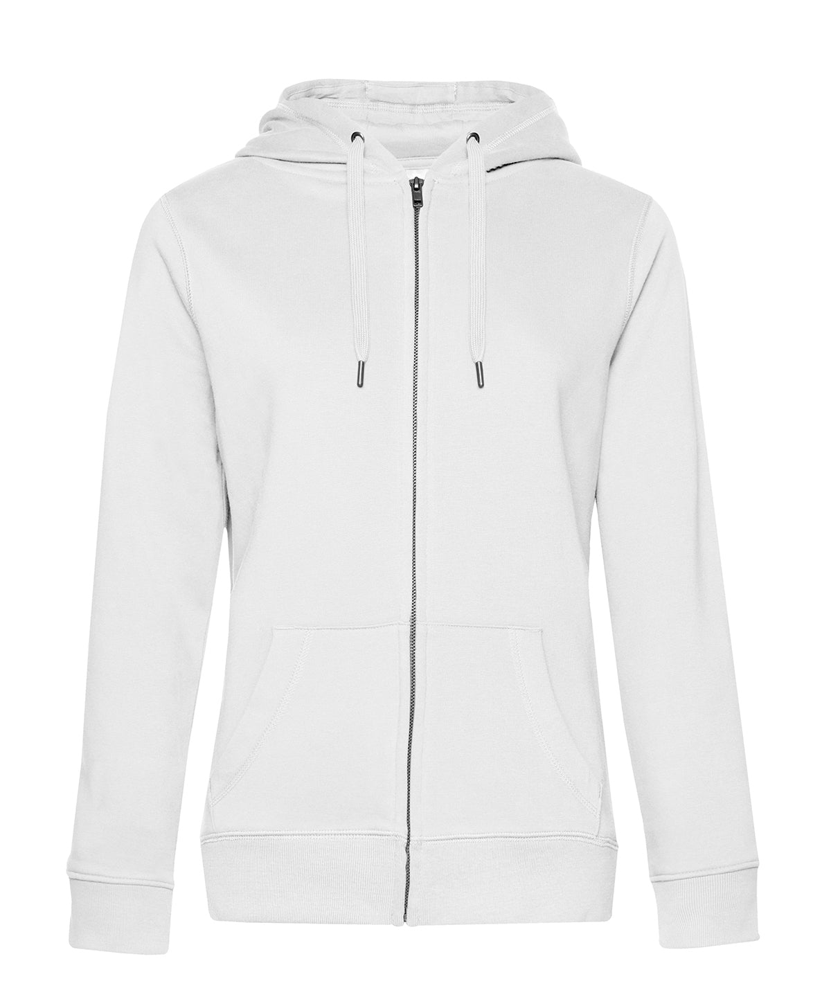BC Queen Zip-Up Hoodie | Weiß