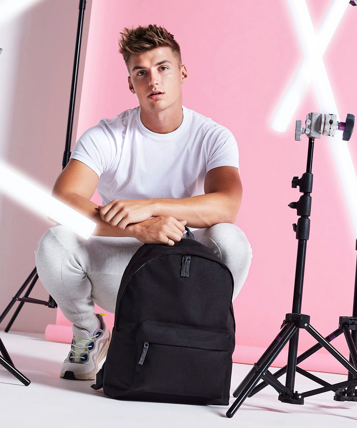 Mochila maxi de moda | Negro