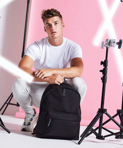 Mochila maxi de moda | Negro