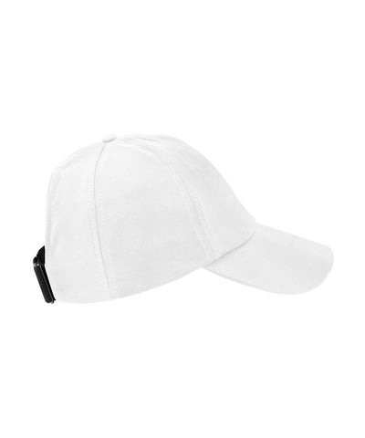 Gorra de cola de caballo para rendimiento en varios deportes | Blanco