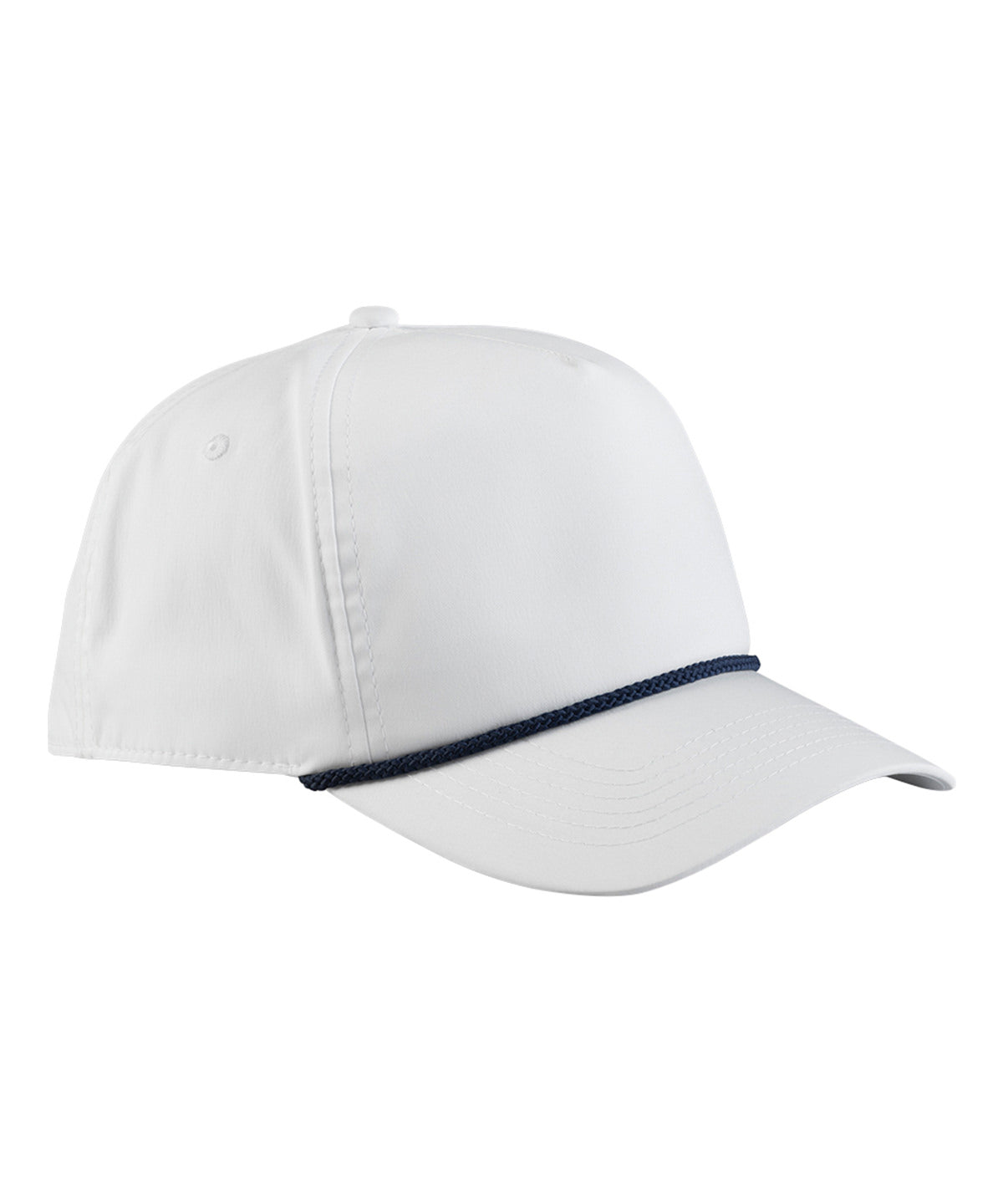 Gorra de golf con detalle de cuerda | Blanco/Marino