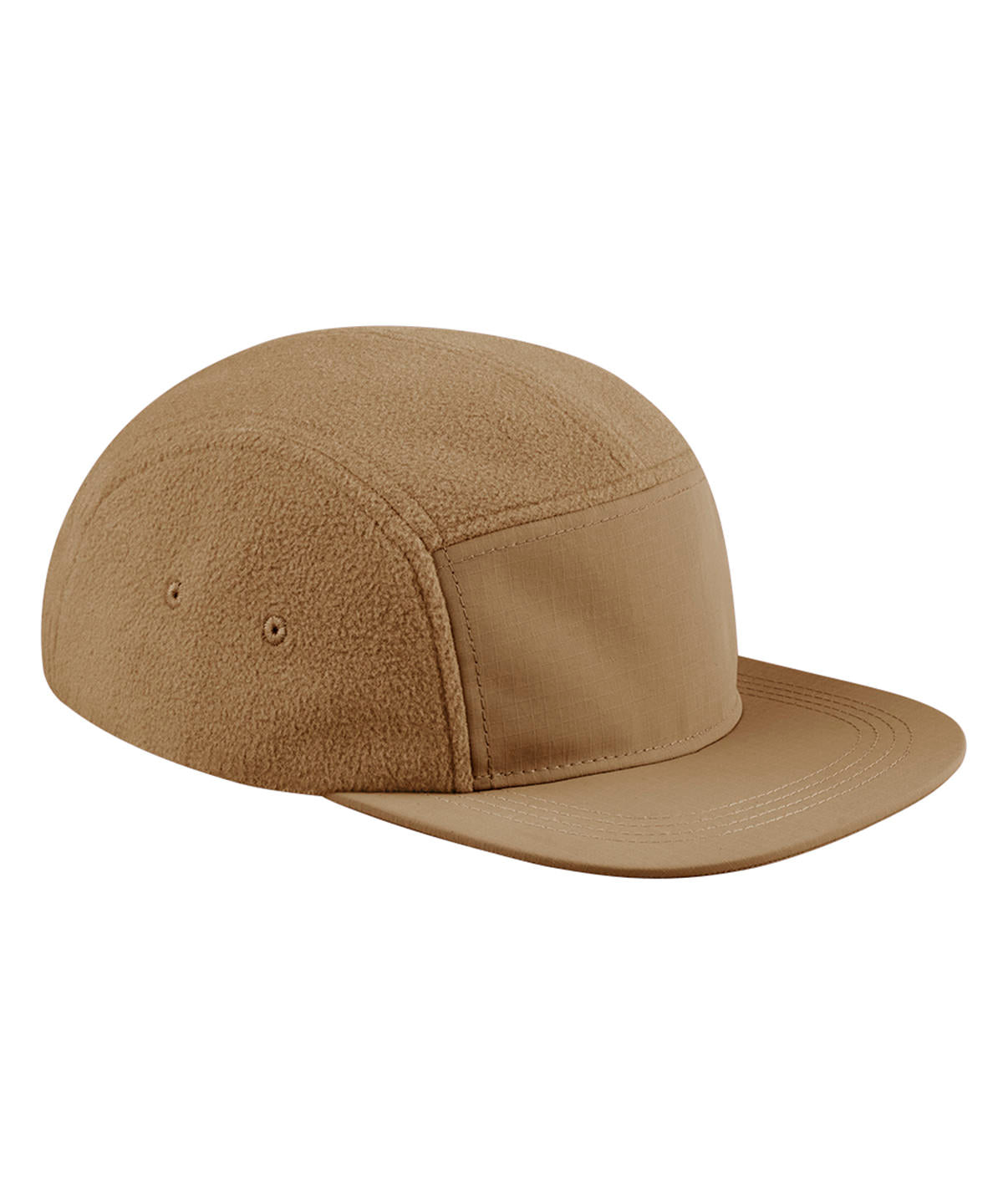 Gorra de camionero de exterior de velln reciclado | Beige