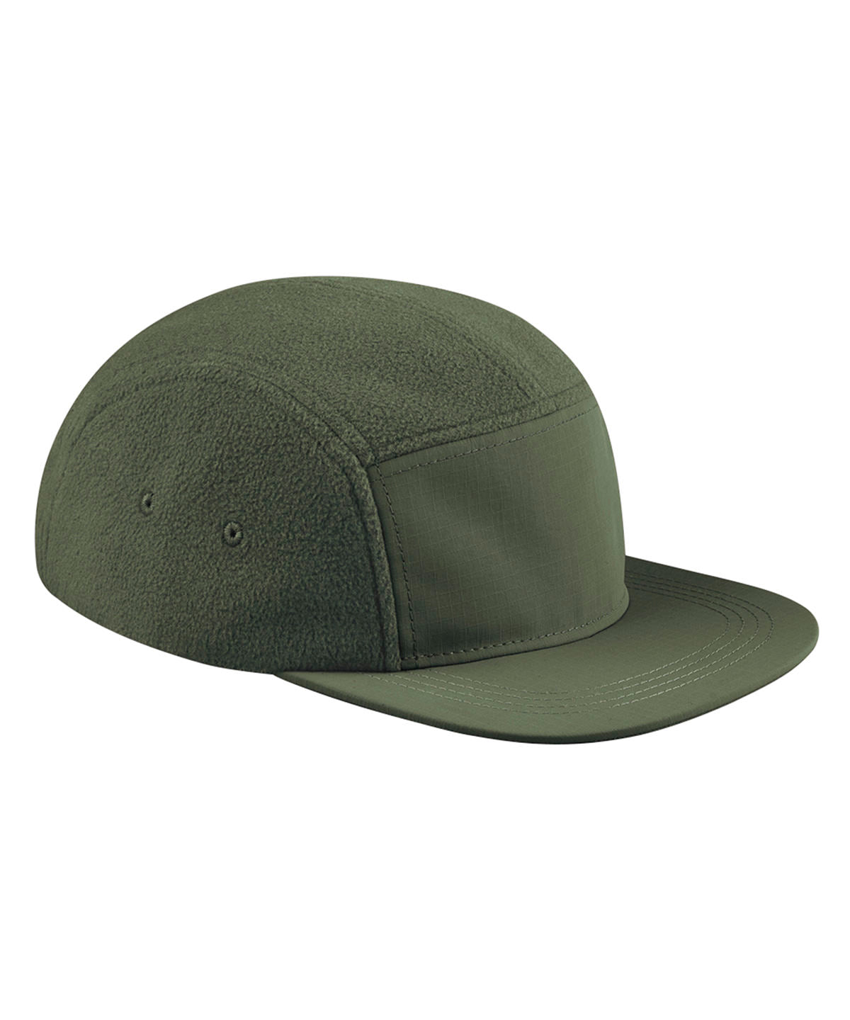 Gorra de camionero de exterior de velln reciclado | Verde Oliva