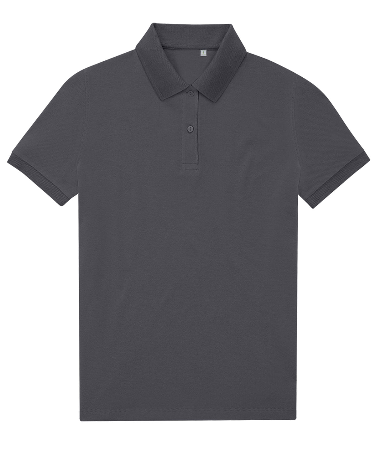 BC Mi Polo Ecolgico 65/35 para Mujer | Gris Carbn
