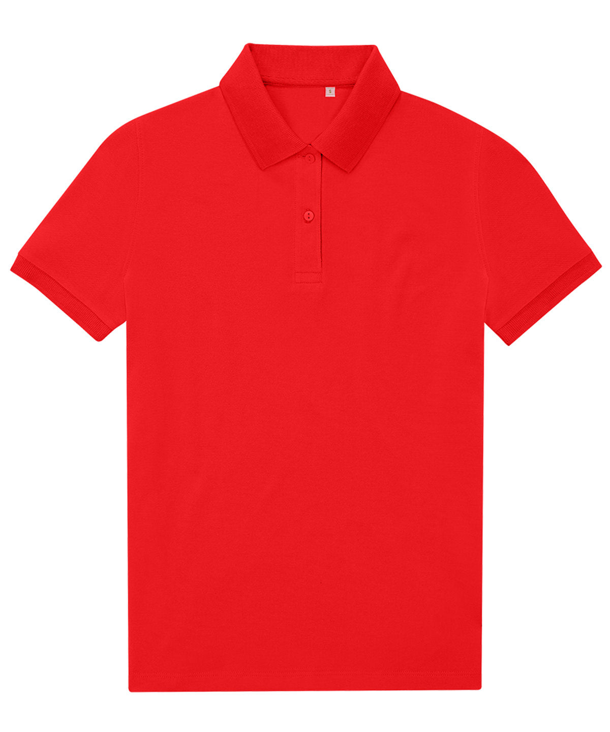 BC Mi Polo Ecolgico 65/35 para Mujer | Tomate Brillante