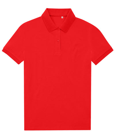 BC Mi Polo Ecolgico 65/35 para Mujer | Tomate Brillante