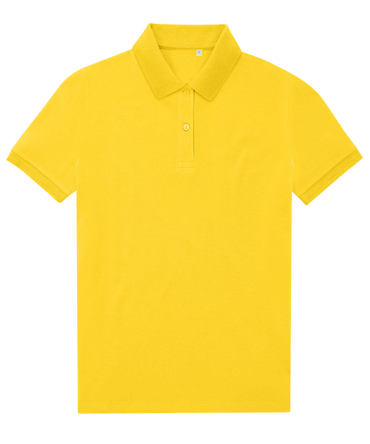 BC Mi Polo Ecolgico 65/35 para Mujer | Amarillo Vivo