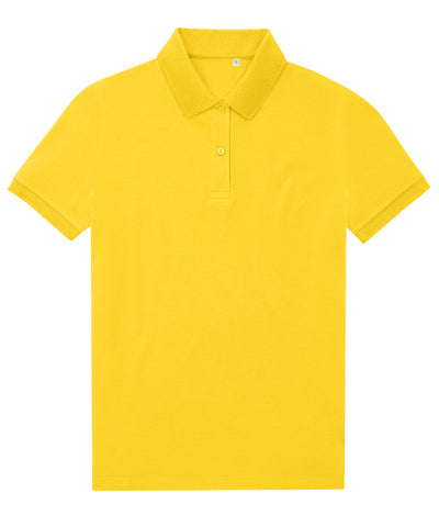 BC Mi Polo Ecolgico 65/35 para Mujer | Amarillo Vivo