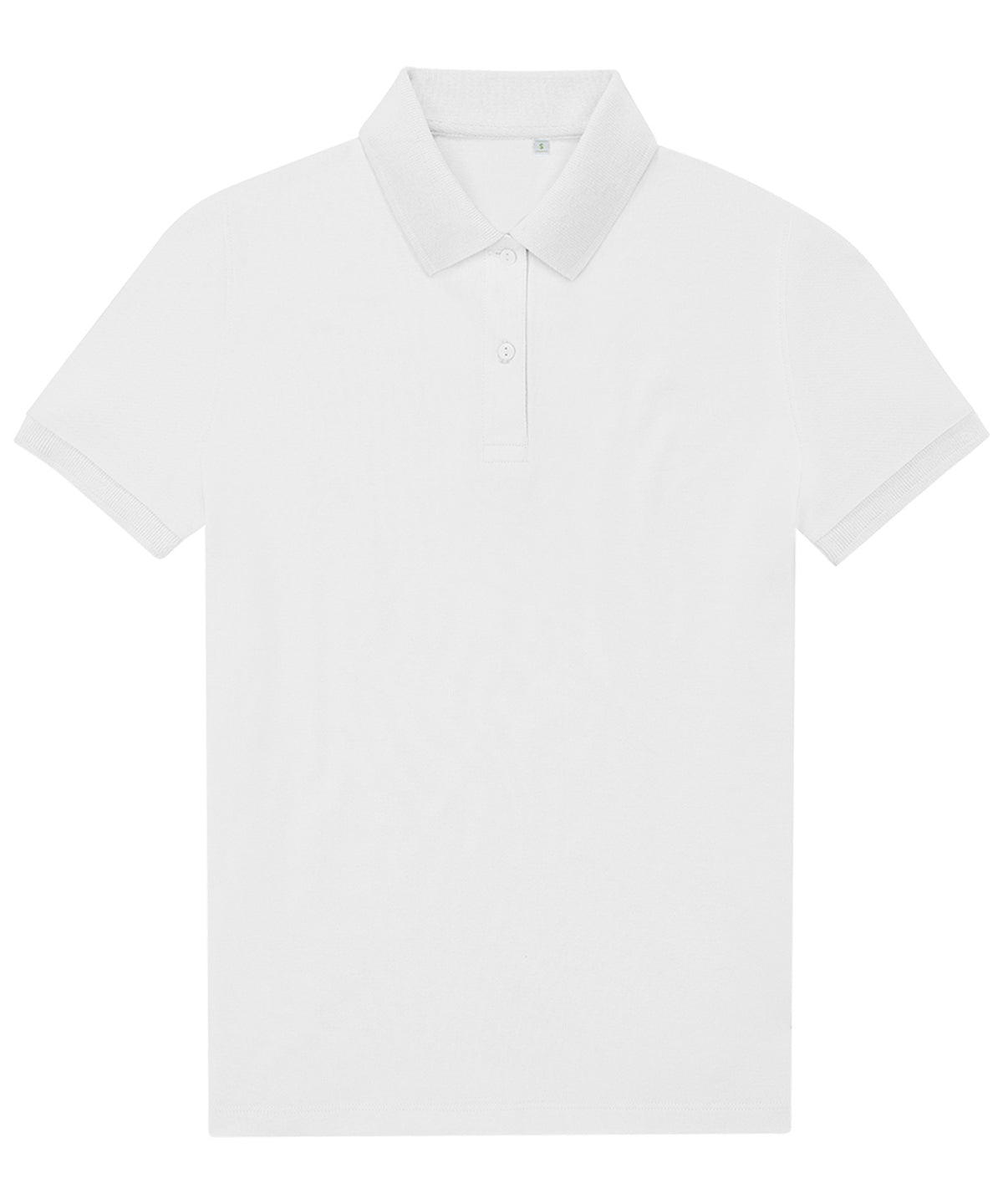 BC Mi Polo Ecolgico 65/35 para Mujer | Blanco