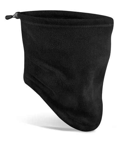 Braga de cuello de forro polar reciclado | Negro