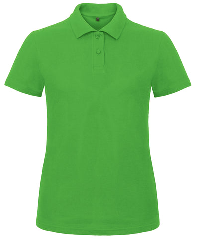 Polo BC ID001 pour femme | Vert Réel