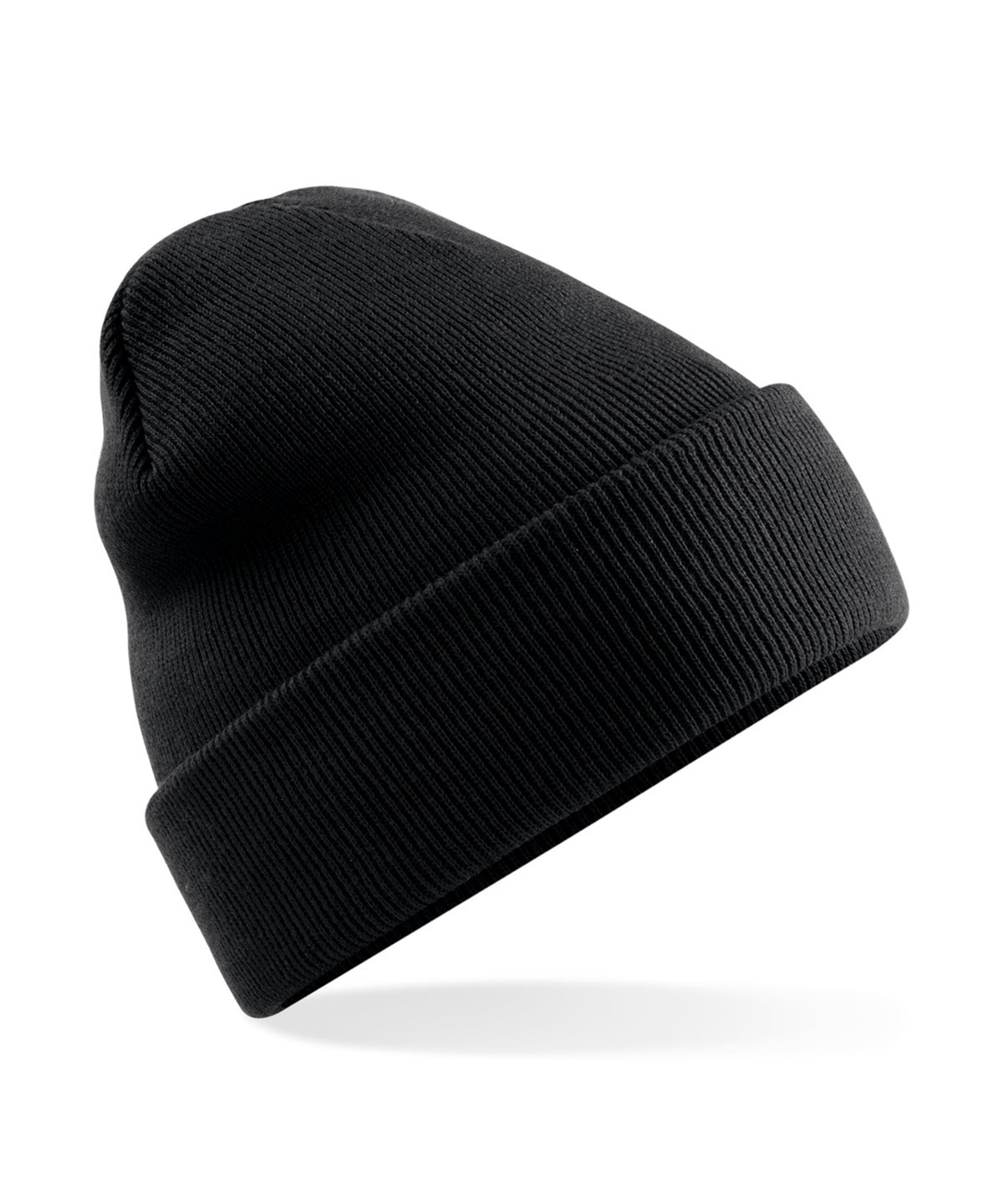 Original Polylana® Cuffed Beanie | Schwarz