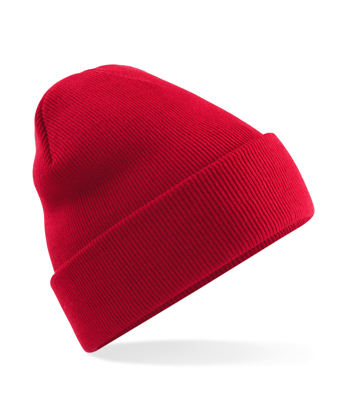 Original Polylana® Cuffed Beanie | Klassisches Rot
