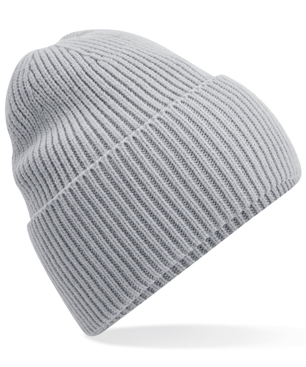 Gorro grande con vuelta | Gris Claro