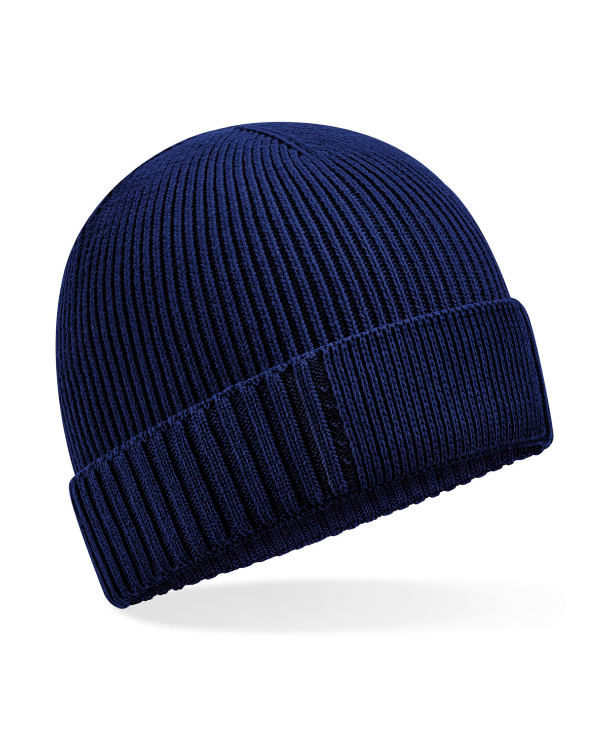 Gorro de parche de algodn orgnico diseado | Azul Marino Oxford