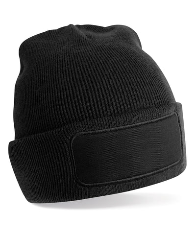 Gorro de parche original reciclado | Negro