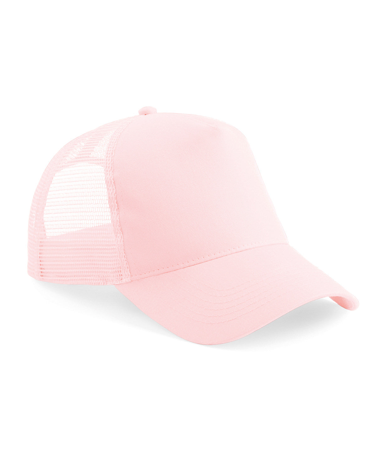 Junior Snapback Trucker Cap | Pastellrosa/Pastellrosa