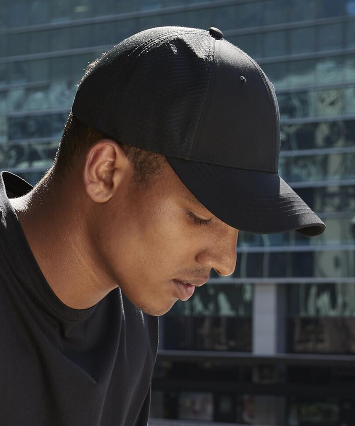 Mesh Technical Cap | Cooles Grün/Schwarz