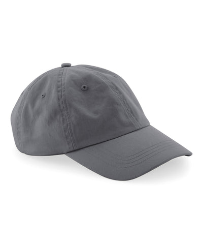Gorra de pap de 6 paneles de algodn orgnico | Gris Grafito