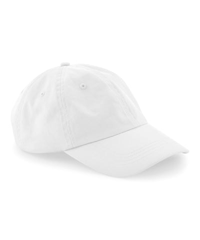 Gorra de pap de 6 paneles de algodn orgnico | Blanco