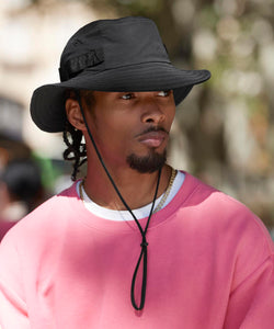 Outdoor-Abenteuerhut | Schwarz