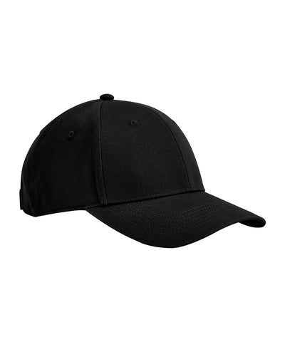 EarthAware® Junior Classic 6-Panel Bio-Baumwollkappe | Schwarz