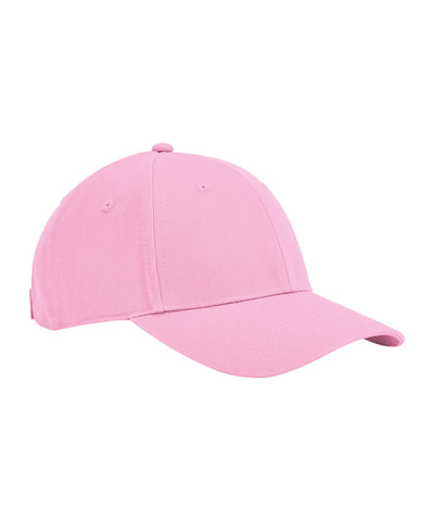 EarthAware® Junior Classic 6-Panel-Kappe aus Bio-Baumwolle | Klassisch Rosa