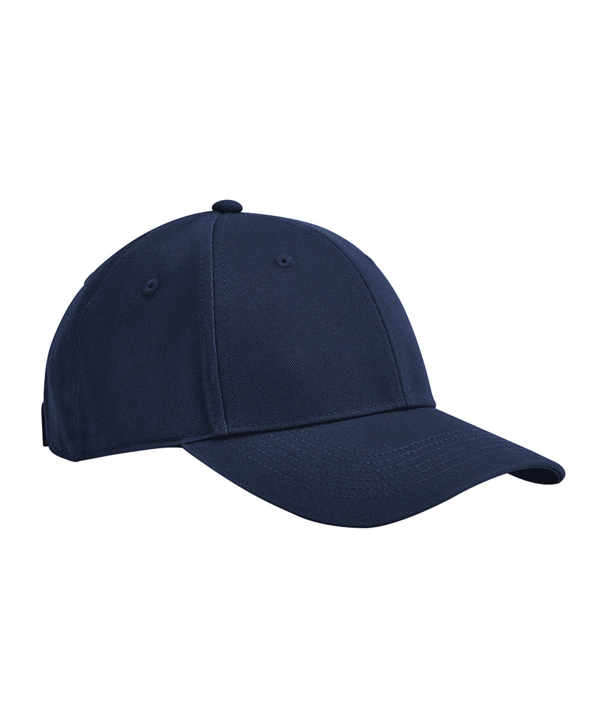 Gorra de algodn orgnico clsica de 6 paneles EarthAware® junior | Azul Marino Francs