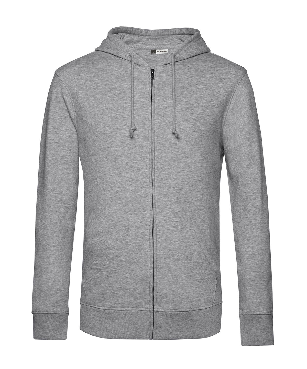 BC Inspire Zip-Up Hoodie | Graue Mischung