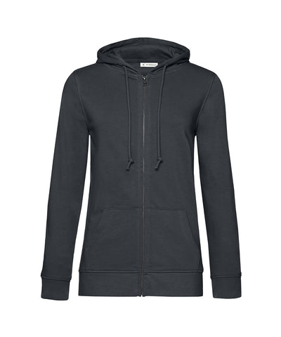 Sudadera con capucha con cremallera BC Inspire / mujer | Gris Asfalto