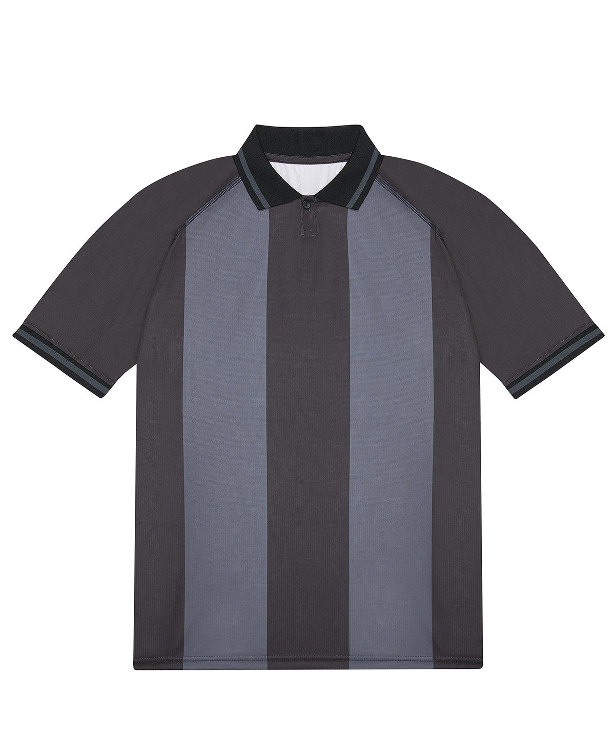 Polo BC Active | Negro/Gris Oscuro