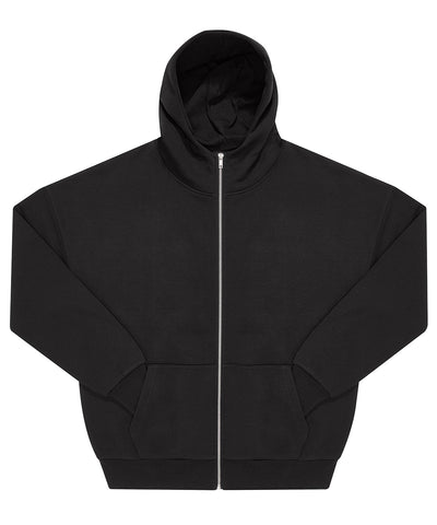 Sudadera con capucha BC Influence con cremallera | Negro - Carbn