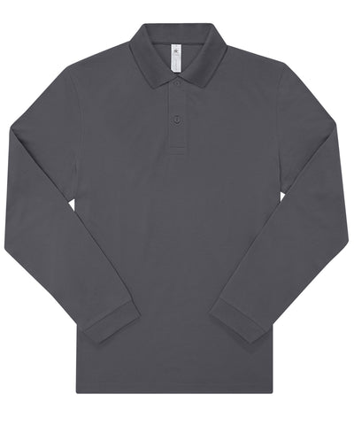 BC Mi Polo 180 LSL | Gris Carbn