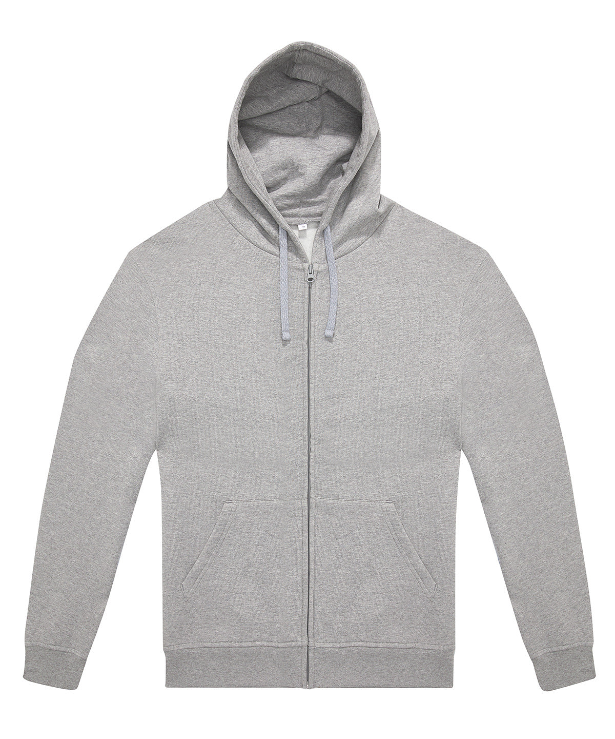 Sudadera con cremallera BC ID334 | Gris Deportivo