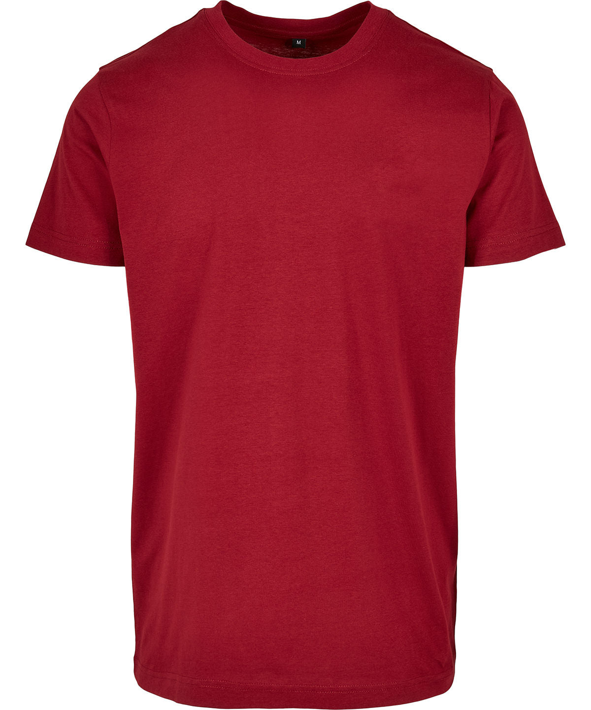Basic Rundhals T-Shirt | Burgund