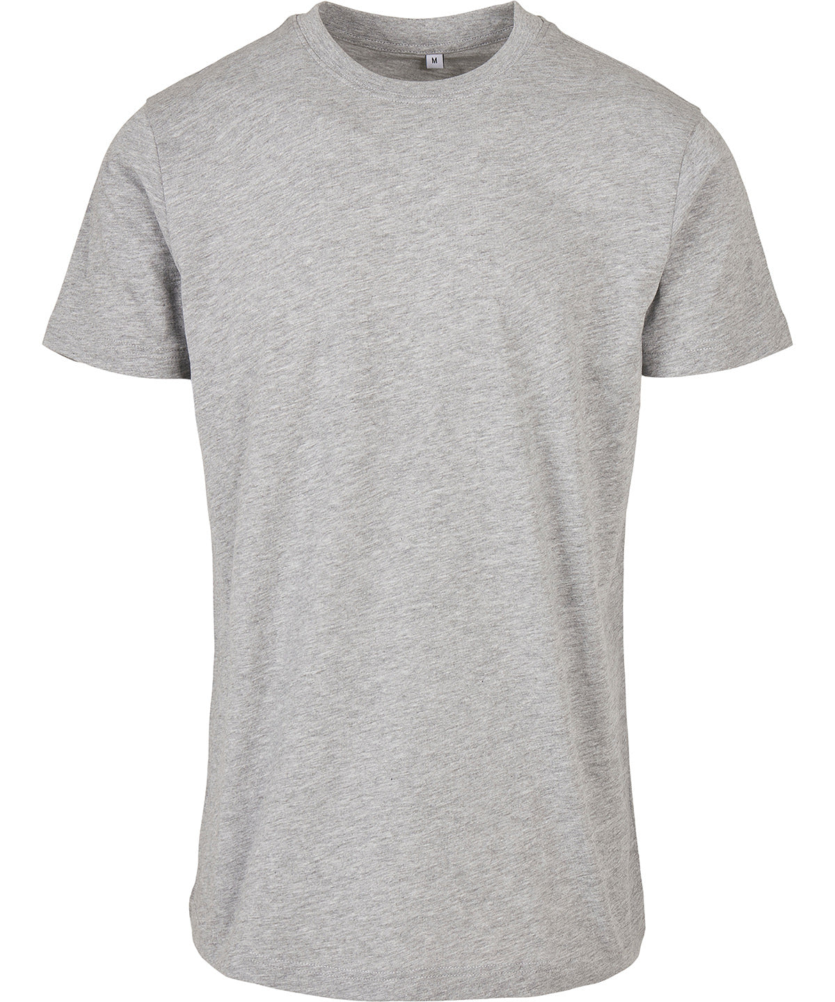 Basic Rundhals-T-Shirt | Heather Grey