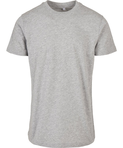 Camiseta bsica cuello redondo | Gris Jaspeado