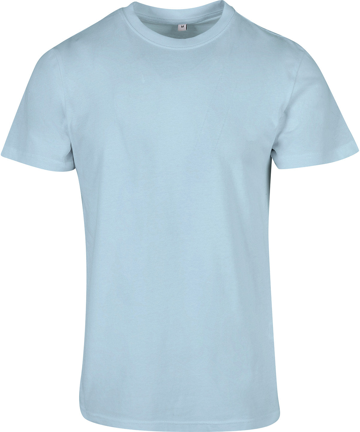 Basic Rundhals T-Shirt | Ozeanblau