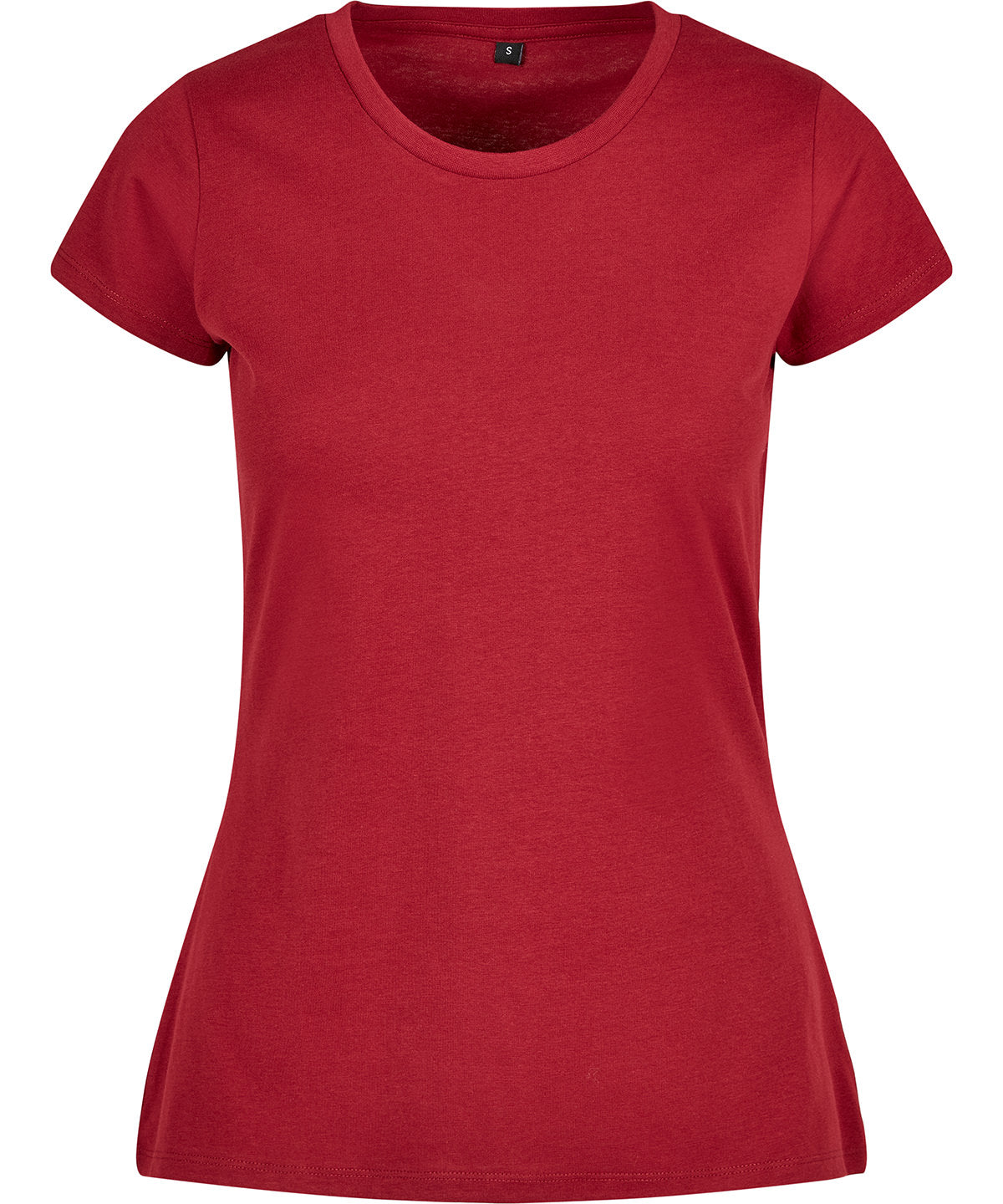 Damen Basic T-Shirt | Burgund