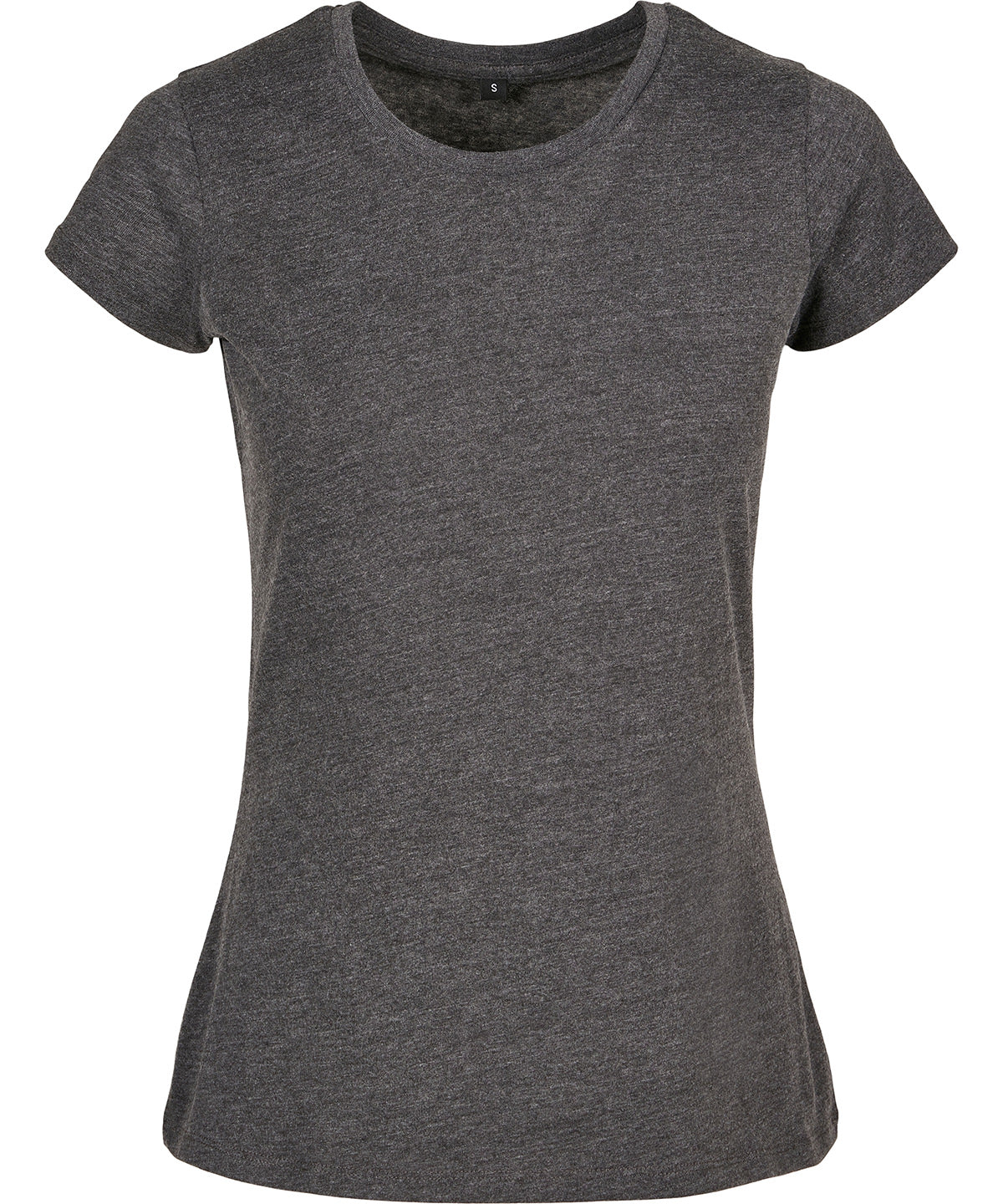 Damen Basic T-Shirt | Dunkelgrau